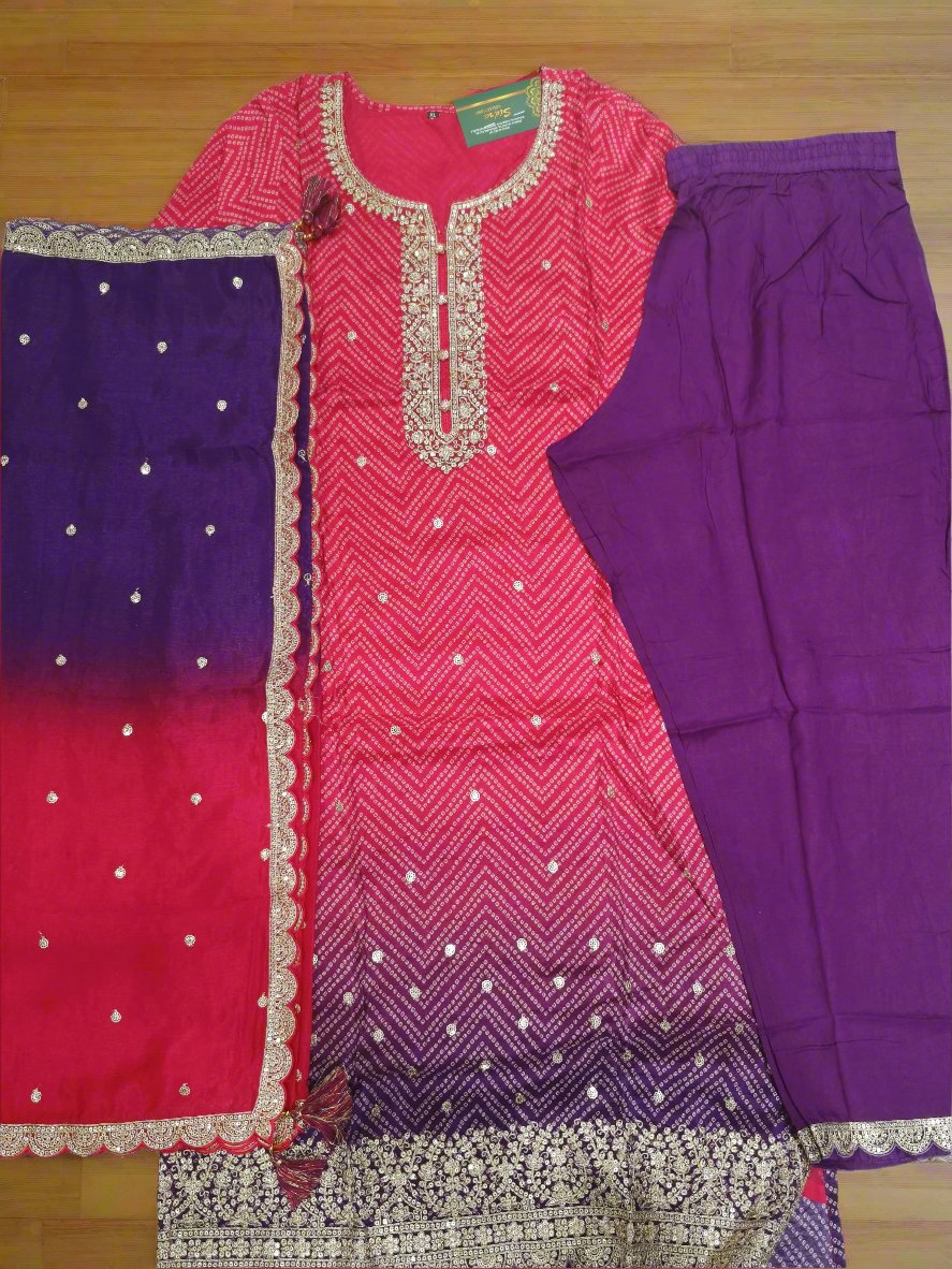 Designer Dress with Stone work